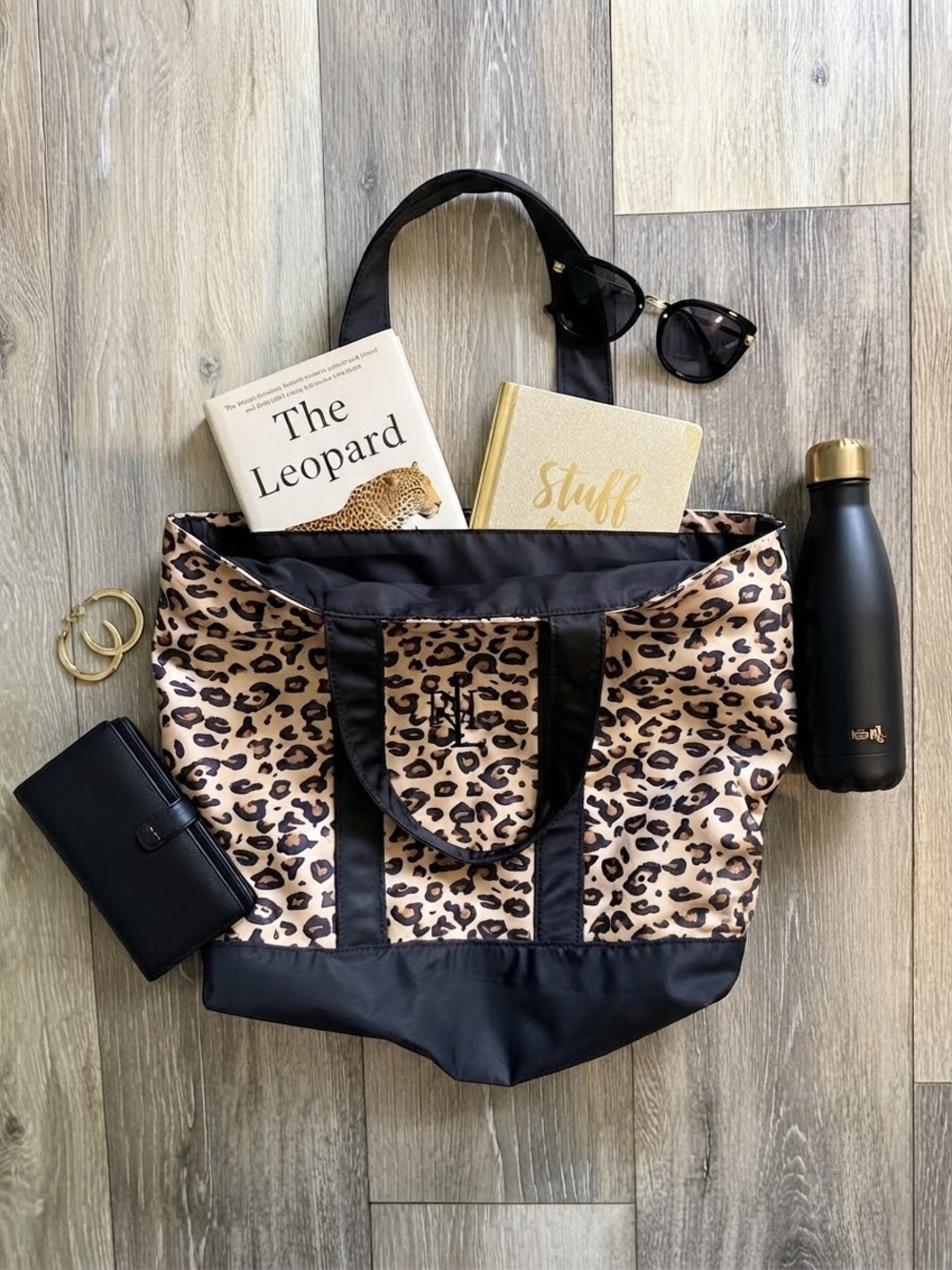 Ralph Lauren Leopard Print Tote